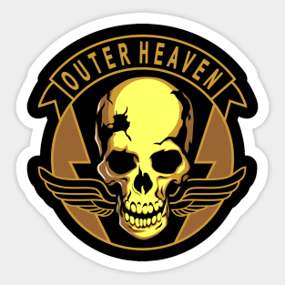 Metal Gear Solid - Outer Heaven (enhanced) Sticker